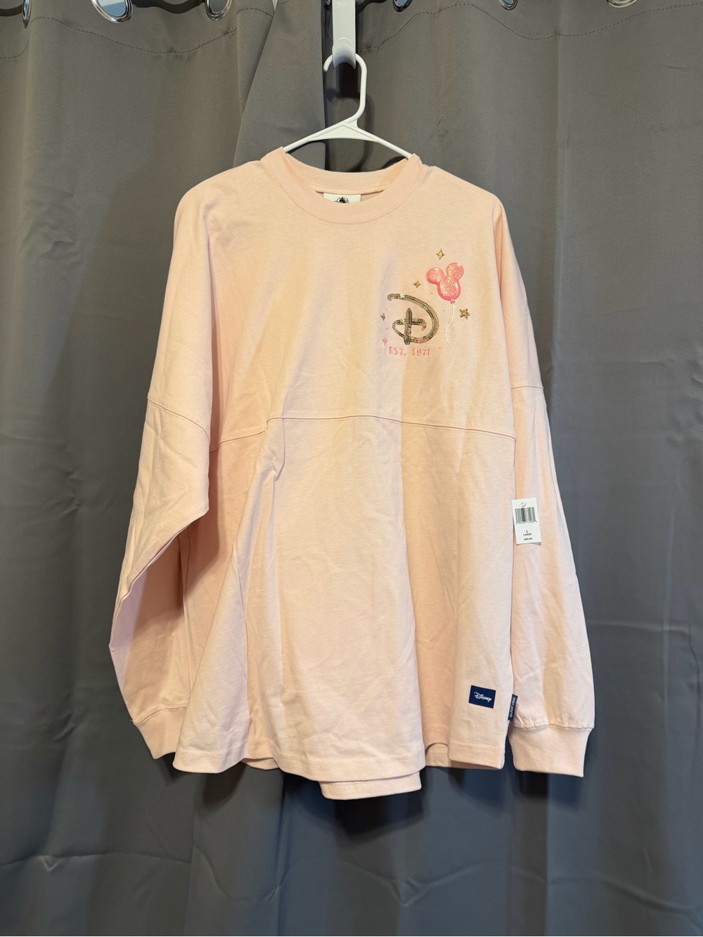 Disney Parks Balloon Spirit Jersey Size Large NWT